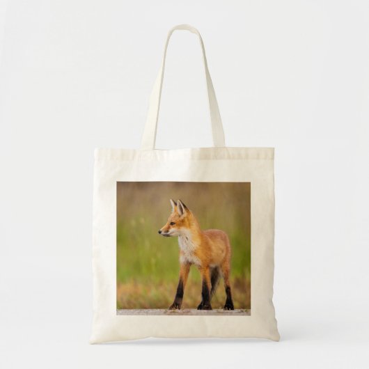 Red Fox Kit Tote Bag (Voorkant)