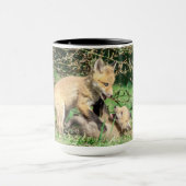 Red Fox Kits Speling Mok (Midden)