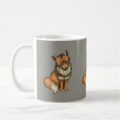 Red Fox Koffiemok (Links)