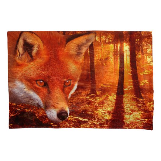 Red Fox Kussensloop (Voorkant)