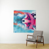 Red Fox Magnet Wandkleed (In Situ (horizontaal))