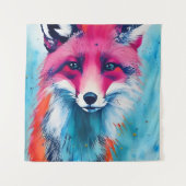 Red Fox Magnet Wandkleed (Voorkant)