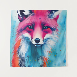 Red Fox Magnet Wandkleed