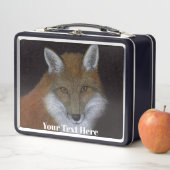 Red Fox Metalen Lunchbox (In situ)