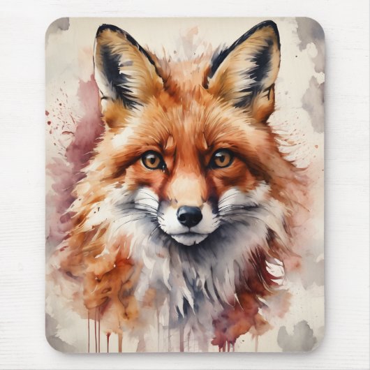 Red Fox No. 4 Muismat (Voorkant)