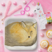 Red Fox Papieren Bordje (Feest)