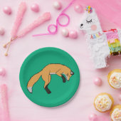 Red Fox Papieren Bordje (Feest)