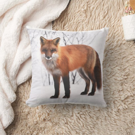 Red Fox Pillow Kussen (Deken)
