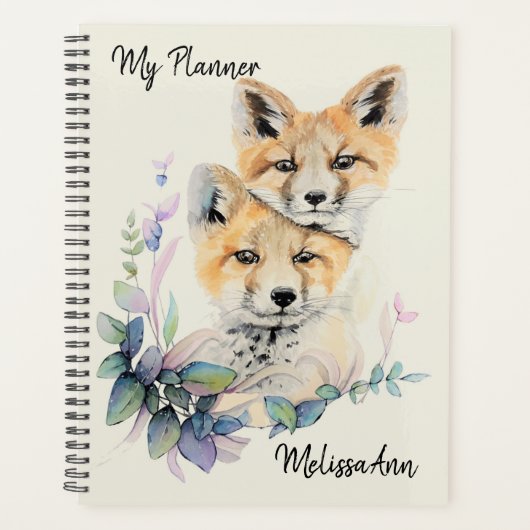 Red Fox Planner (Voorkant)
