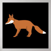 Red Fox. Poster (Voorkant)