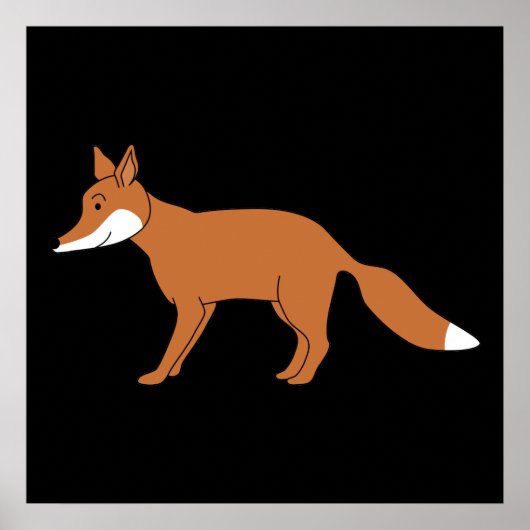 Red Fox. Poster (Voorkant)