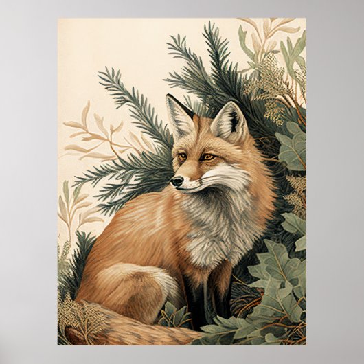 Red Fox Poster (Voorkant)