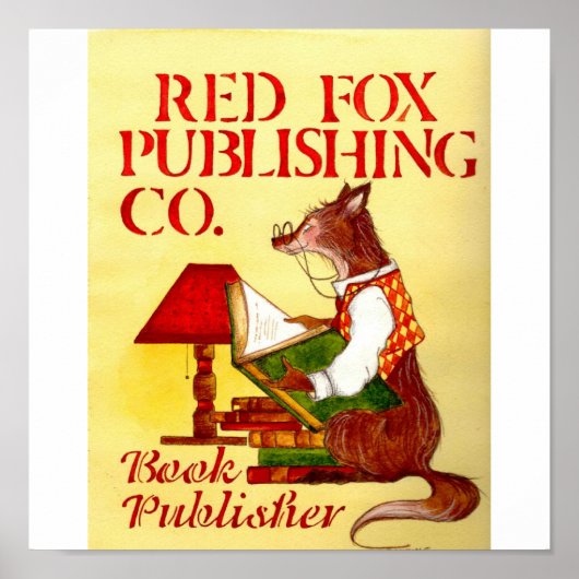 Red Fox Poster (Voorkant)