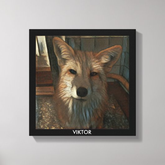 Red Fox Print - Viktor (Voorkant)