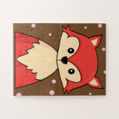 Red Fox Puzzle - Leuk spel voor kinderen Legpuzzel (Horizontaal)