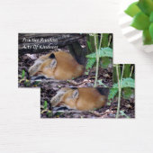 Red Fox Random Actes de gentillesse Carte (Bureau)