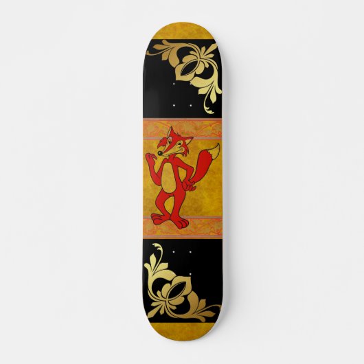 Red Fox Skateboard (Voorkant)