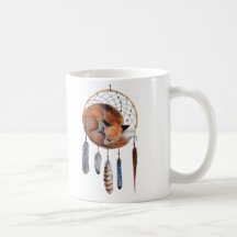Red Fox Slaapend op Drocatcher