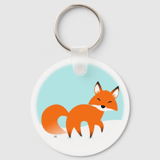 Red Fox Sleutelhanger (Voorkant)