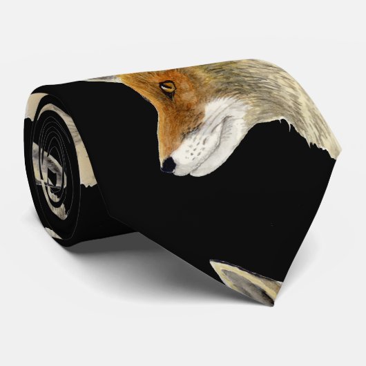 Red Fox Stropdas (Opgerold)