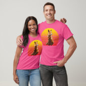 Red Fox Sunset T-shirt (Unisex)