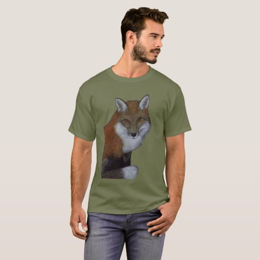 Red Fox T-shirt (Voorkant volledig)