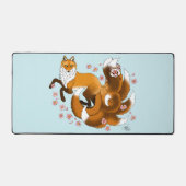 Red Fox Tails Kitsune Kasai (Recto)