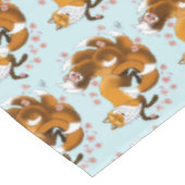 Red Fox Tails Kitsune Kasai Tafelkleed (Gekanteld)
