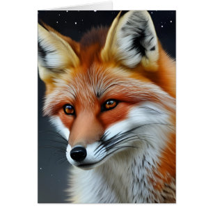 Red Fox Toutes les occasions Carte de voeux