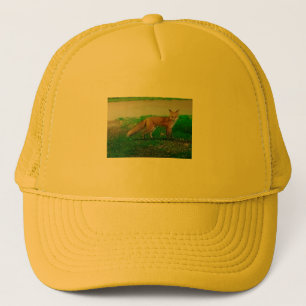 Red Fox Trucker Hat Pet