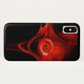 RED FRACTAL ROOS Case-Mate iPhone CASE (Achterkant (horizontaal))