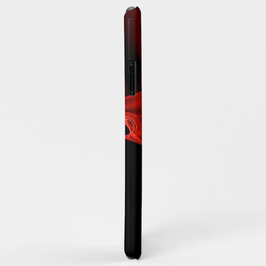 RED FRACTAL ROOS Case-Mate iPhone CASE (Achterkant/rechts)