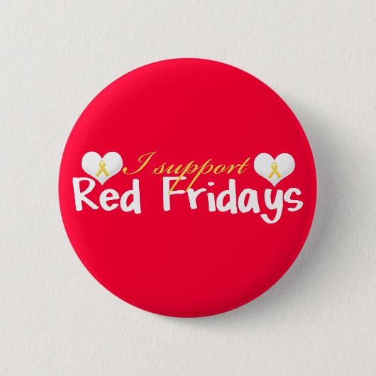 Red Fridays-Button Ronde Button 5,7 Cm (Voorkant)