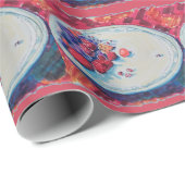 Red Fruits Bowl Cadeaupapier (Rol Hoek)