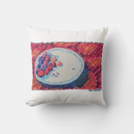 Red Fruits Bowl Kussen