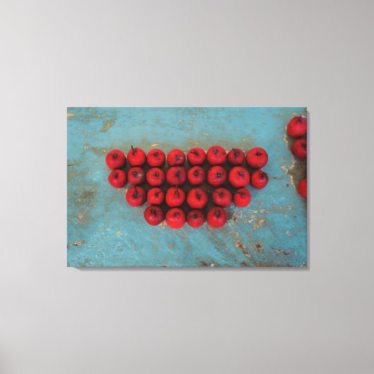 Red Fruits still life Art Canvas Afdruk (Voorkant)
