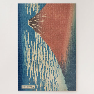 Red Fuji Jigsaw Puzzle – South Wind, Clear Sky by  Legpuzzel