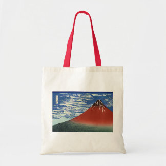 Red Fuji - South Wind, Clear Sky Canvas tas