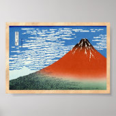 Red Fuji windvuren zuid Poster (Voorkant)