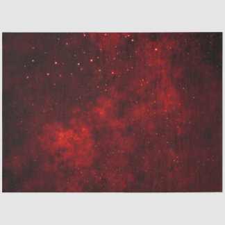 Red Galaxy Series Design 9 Tissuepapier