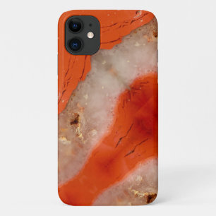 Red Gemstone Stone Texture iPhone 11 Hoesje