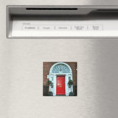 Red Georgian door Magnet Magneet (Insitu (Vaatwasser))