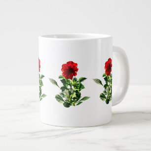 Red Gerbera Daisy Jumbo Mok