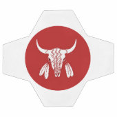 Red Ghost Dance Buffalo cercle balle de football (Plat)