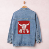 Red Ghost Dance Buffalo femmes jean veste (Hangar)