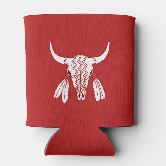 Red Ghost Dance Buffalo koelbox 2 zijdig Blikjeskoeler (Achterkant)