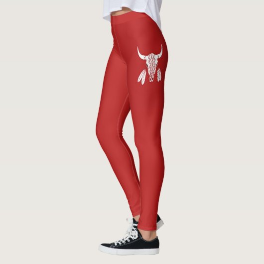 Red Ghost Dance Buffalo leggings (Gauche)