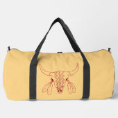 Red Ghost Dance Buffalo ligne tan double sac (Recto)