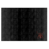 Red Ghost Dance Buffalo lijn zwart snijplank (Voorkant)