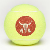 Red Ghost Dance Buffalo Penn tennisballen (Voorkant)